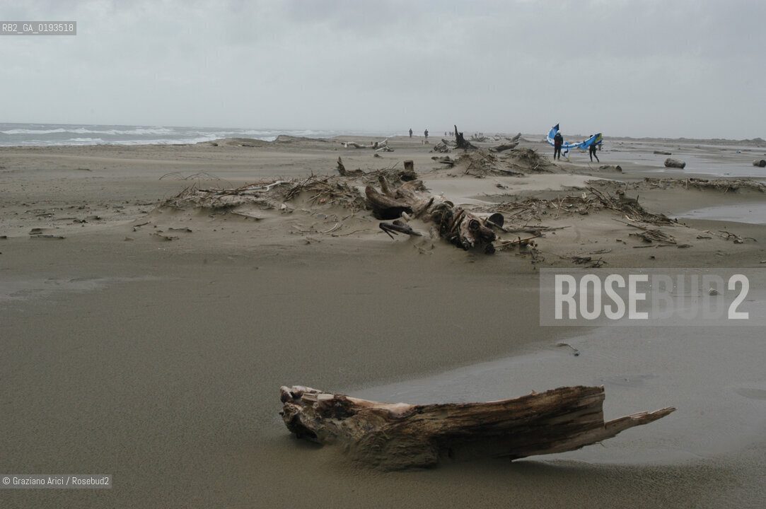 ( FRANCIA  )  PROVENCE-ALPES-COTE DAZUR ARLES : SPIAGGIA IN CAMARGUE © 2003 Graziano Arici/Rosebud2 / GEO