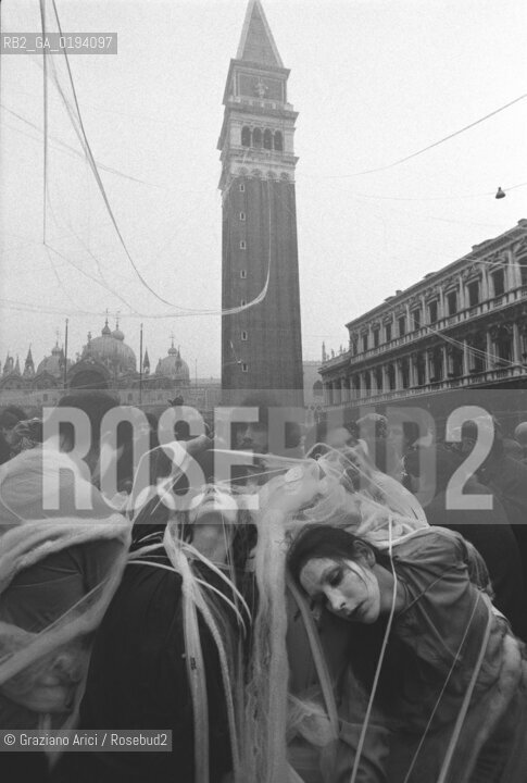 IL CARNEVALE A VENEZIA - 1980 - ©Graziano Arici/Rosebud2 / PIAZZA SAN MARCO