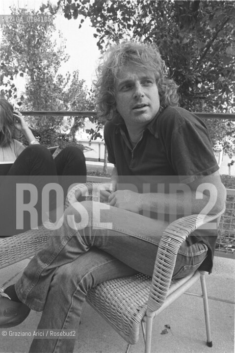 IL POLITICO LEADER DEL MOVIMENTO STUDENTESCO IN GERMANIA NEL 68 DANIEL COHN-BENDIT ALLA MOSTRA DEL CINEMA DI VENEZIA - 1987 - VENEZIA LIDO - ©Graziano Arici/Rosebud2 / POLITICA