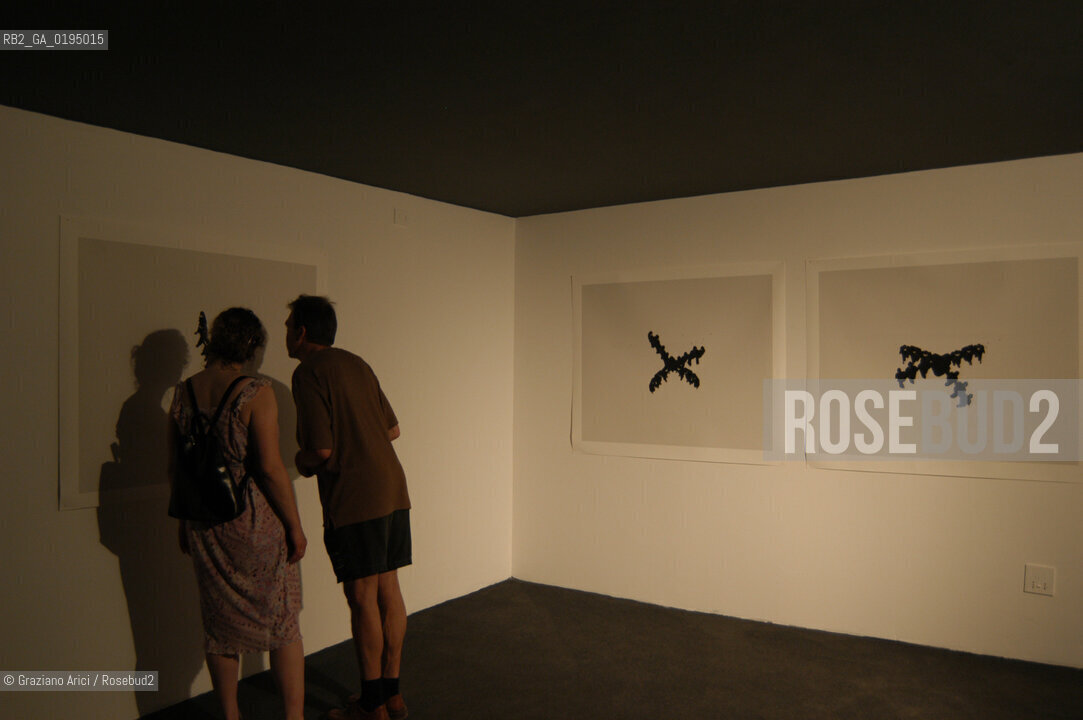 50¡ ESPOSIZIONE INTERNAZIONALE DARTE LA BIENNALE DI VENEZIA ISRAEL PAVILLION INSTALLATION OF THE ARTIST MICHAL ROVNER  © 2003 Graziano Arici/Rosebud2/GRAZIA NERI