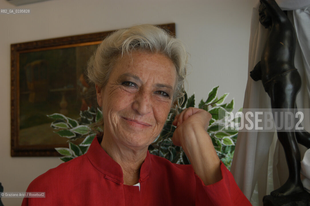 LA SCRITTRICE BARBARA ALBERTI © 2003 Graziano Arici/Rosebud2 LETTERATURA WRITER