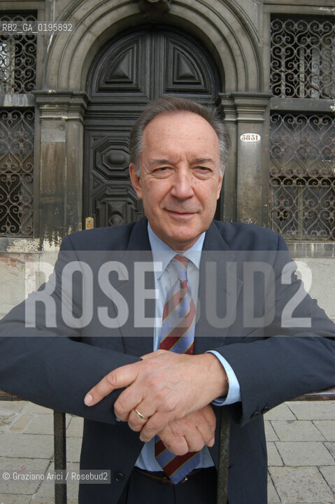 VENEZIA  2-5 OTTOBRE 2003 FONDAMENTA  SENZA PIU - IL PROFESSORE DI NEUROSCIENZA EMILIO BIZZI  ©Graziano Arici/Rosebud2