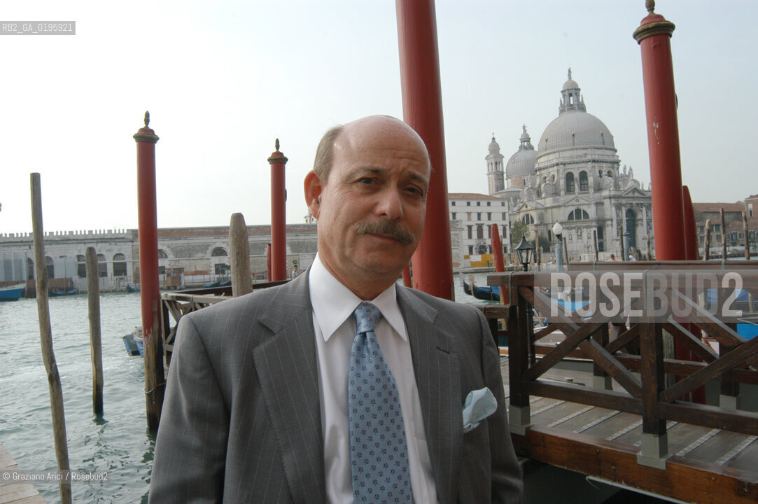 VENEZIA  2-5 OTTOBRE 2003 FONDAMENTA  SENZA PIU - LECONOMISTA JEREMY RIFKIN  ©Graziano Arici/Rosebud2