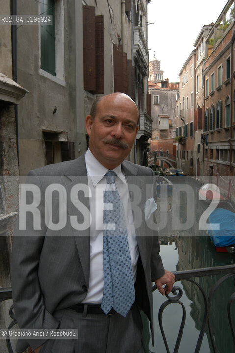 VENEZIA  2-5 OTTOBRE 2003 FONDAMENTA  SENZA PIU - LECONOMISTA JEREMY RIFKIN  ©Graziano Arici/Rosebud2