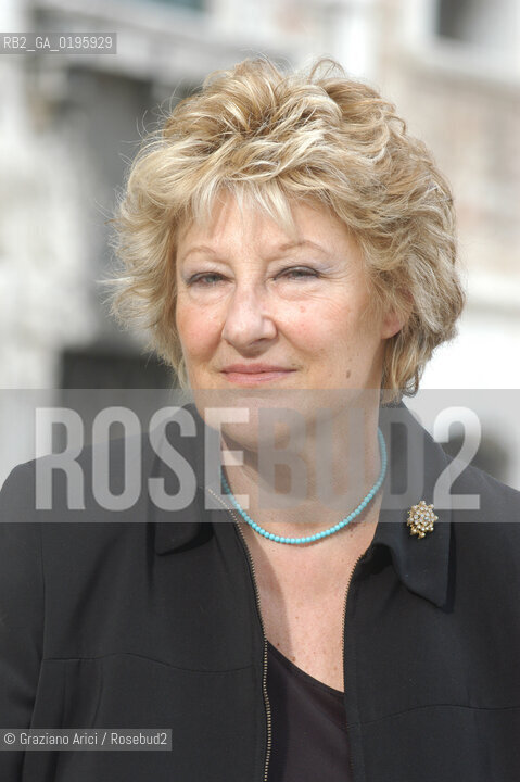 VENEZIA  2-5 OTTOBRE 2003 FONDAMENTA  SENZA PIU -  LA SCRITTRICE HELGA SCHNEIDER  ©Graziano Arici/Rosebud2