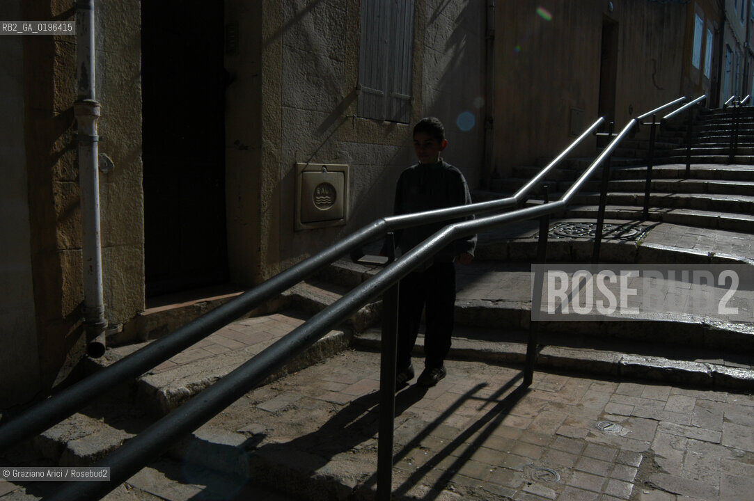 ( FRANCIA  )  PROVENCE-ALPES-COTE DAZUR MARSIGLIA : IL QUARTIERE DU PANIER © 2004 Graziano Arici/Rosebud2 / GEO