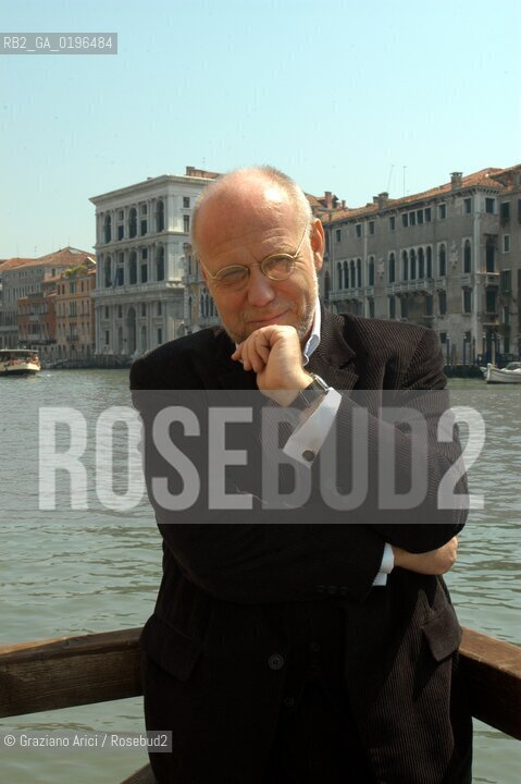 VENEZIA 28/04/04 - IL DIRETTORE DELLA MOSTRA INTERNAZIONALE DARTE CINEMATOGRAFICA DELLA BIENNALE MARCO MULLER ©Graziano Arici/Rosebud2 CINEMA CRITICO PRODUTTORE