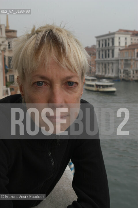 VENEZIA 1 APRILE 2004 LA DIRETTRICE DEL SETTORE DANZA DELLA BIENNALE KAROLE ARMITAGE ©Graziano Arici/Rosebud2 COREOGRAFA BALLERINA BALLETTO