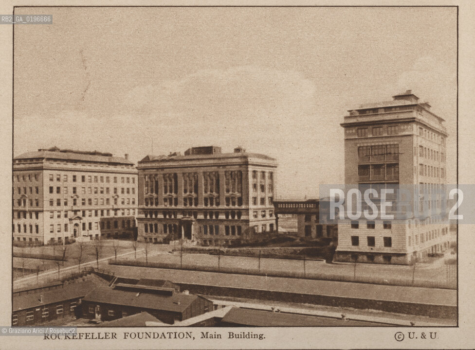 NEW YORK - USA - 1905 (?) ROCKEFELLER FOUNDATION  MAIN BUILDING ©Graziano Arici/Rosebud2 EDIFICIO