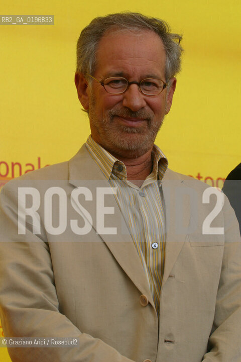 01_09_04 VENICE - 61¡ FILM FESTIVAL -.FILM THE TERMINAL .STEVEN SPIELBERG (DIRECTOR) .©Graziano Arici/Rosebud2 CINEMA