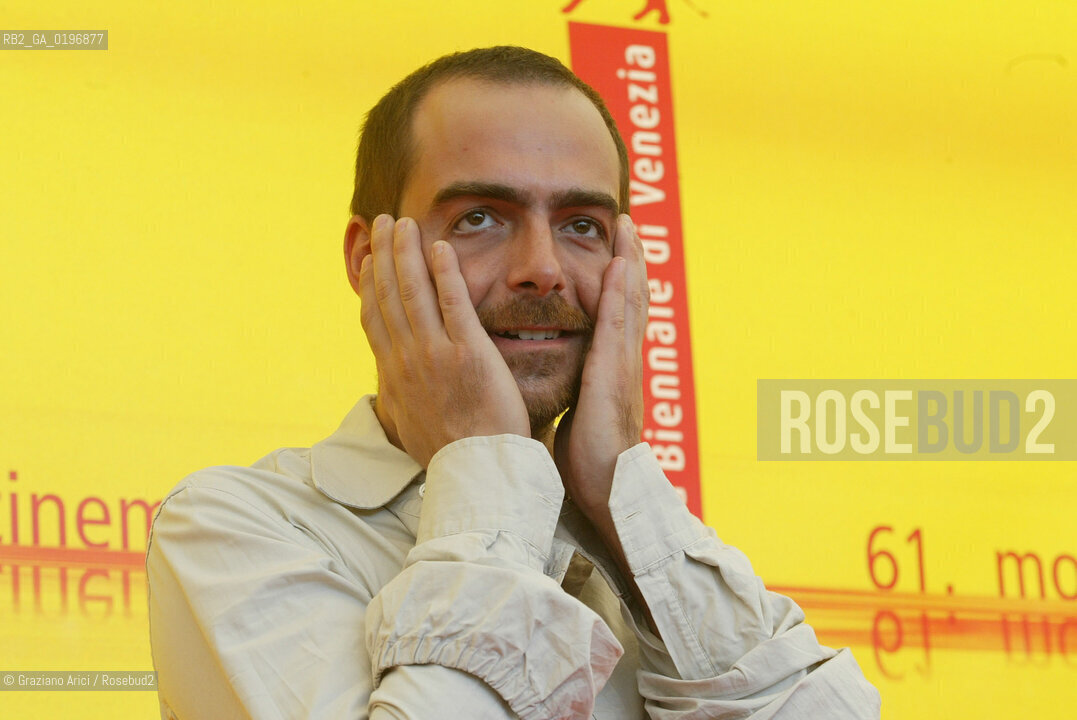 02_09_04 VENICE - 61¡ FILM FESTIVAL - FILM DELIVERY. THE ACTOR THANOS SAMARAS. ©Graziano Arici/Rosebud2 CINEMA