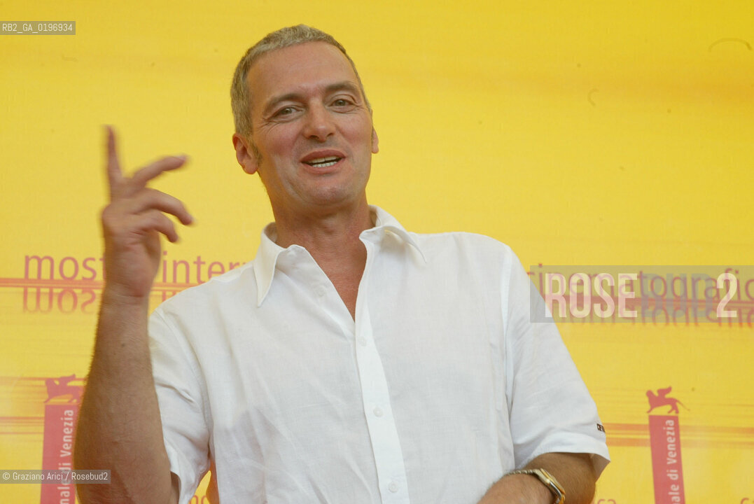 03_09_04 VENICE - 61¡ FILM FESTIVAL - FILM PERDER ES CUESTION DE METODO. THE DIRECTOR SERGIO CABRERA.©Graziano Arici/Rosebud2 CINEMA