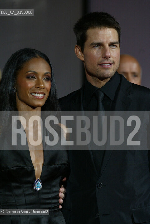 03_09_04 VENICE - 61¡ FILM FESTIVAL - FILM COLLATERAL. THE ACTRESS JADA PINKETT SMITH AND THE ACTOR TOM CRUISE.©Graziano Arici/Rosebud2 CINEMA