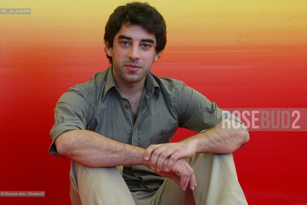 04_09_04 VENICE - 61¡ FILM FESTIVAL - FILM THE HAMBURG CELL.  THE ACTOR KARIM SALAH.©Graziano Arici/Rosebud2 CINEMA