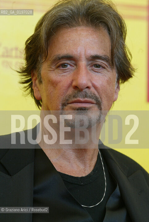 04_09_04 VENICE - 61¡ FILM FESTIVAL - FILM THE MERCHANT OF VENICE. THE ACTOR AL PACINO.©Graziano Arici/Rosebud2 CINEMA