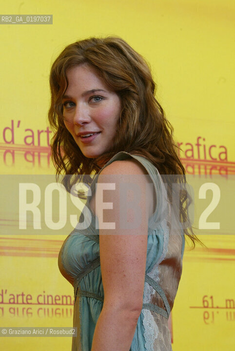 04_09_04 VENICE - 61¡ FILM FESTIVAL - FILM THE MERCHANT OF VENICE. THE ACTRESS LYNN COLLINS .©Graziano Arici/Rosebud2 CINEMA