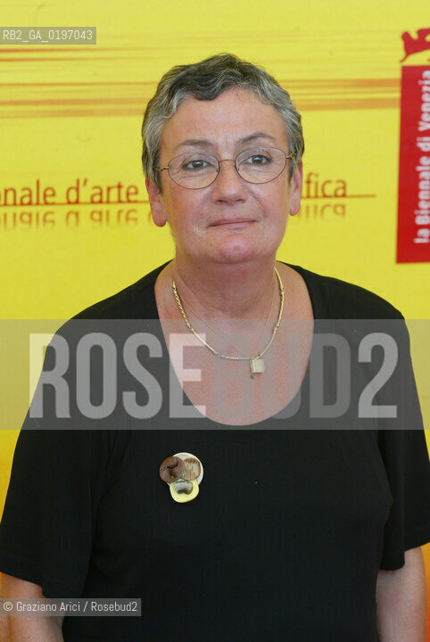 04_09_04 VENICE - 61¡ FILM FESTIVAL - FILM UN SILENZIO PARTICOLARE. THE ACTRESS CLARA SERENI.©Graziano Arici/Rosebud2 CINEMA