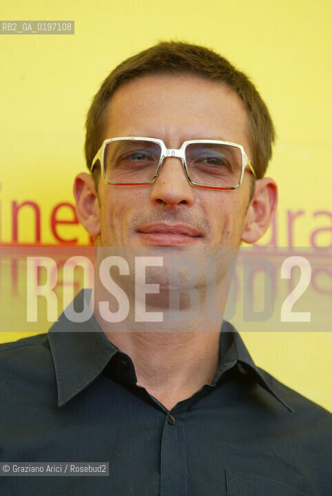 05_09_04 VENICE 61¡ FILM FESTIVAL - FILM AGNES UND SEINE BRUDER. THE DIRECTOR OSKAR ROEHLER.©Graziano Arici/Rosebud2 CINEMA
