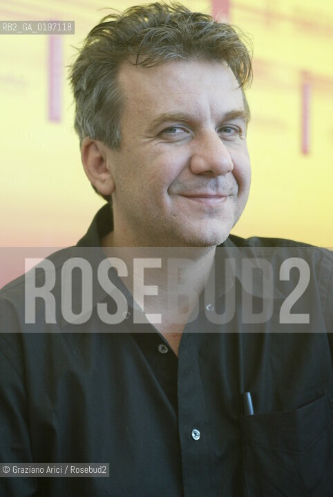 05_09_04 VENICE 61¡ FILM FESTIVAL - FILM UN MUNDO MENOS PEOR. THE DIRECTOR ALEJANDRO AGRESTI .©Graziano Arici/Rosebud2 CINEMA