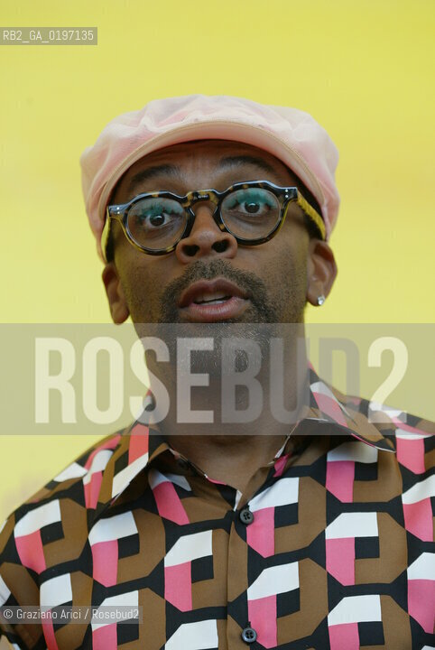 05_09_04 VENICE 61¡ FILM FESTIVAL - FILM SHE HATE ME. THE DIRECTOR SPIKE LEE.©Graziano Arici/Rosebud2 CINEMA