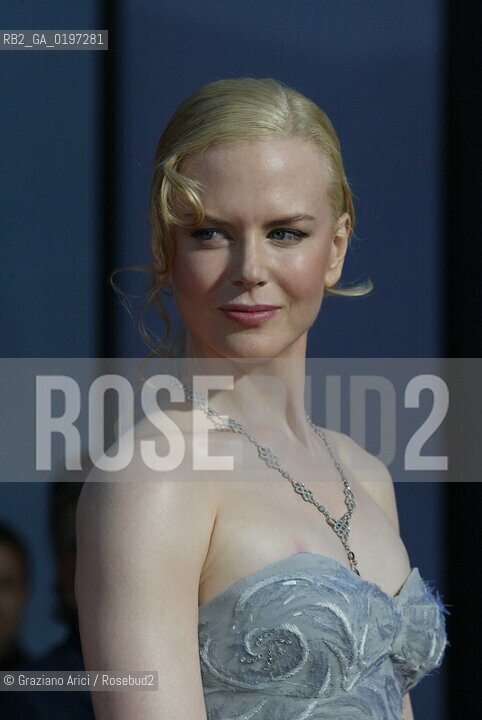 08_09_04 VENICE 61st FILM FESTIVAL - FILM BIRTH. THE ACTRESS NICOLE KIDMAN.©Graziano Arici/Rosebud2 CINEMA