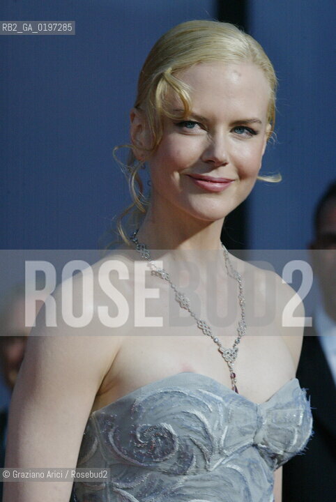 08_09_04 VENICE 61st FILM FESTIVAL - FILM BIRTH. THE ACTRESS NICOLE KIDMAN.©Graziano Arici/Rosebud2 CINEMA