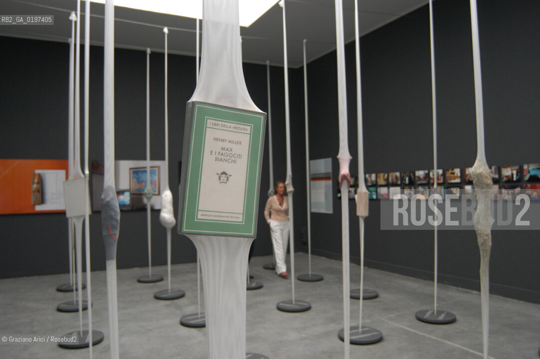 VENEZIA 09/09/04   - 9¡ MOSTRA INTERNAZIONALE DI ARCHITETTURA - BIENNALE ARCHITETTURA : UNIDENTITA PULVISCOLARE DI PAOLO LANZI ©Graziano Arici/Rosebud2  ARSENALE