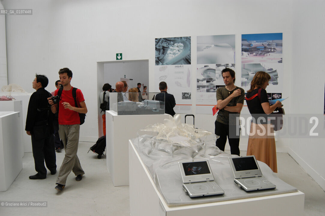 VENEZIA 09/09/04   - 9¡ MOSTRA INTERNAZIONALE DI ARCHITETTURA - BIENNALE ARCHITETTURA :  PADIGLIONE ITALIA : HERNAN  DIAZ-ALONSO-XEFIROTARCH>MULTIPURPOSE ARENA PARK ©Graziano Arici/Rosebud2
