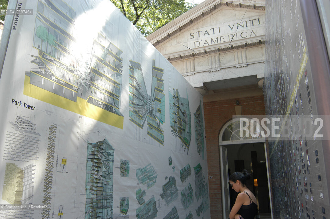 VENEZIA 09/09/04   - 9¡ MOSTRA INTERNAZIONALE DI ARCHITETTURA - BIENNALE ARCHITETTURA :  PADIGLIONE USA . ©Graziano Arici/Rosebud2