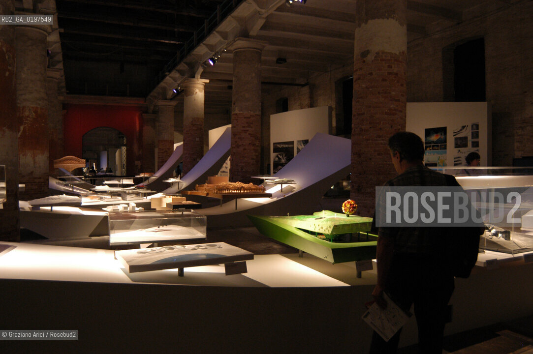 VENEZIA 09/09/04   - 9¡ MOSTRA INTERNAZIONALE DI ARCHITETTURA - BIENNALE ARCHITETTURA :  PROGETTI ESPOSI ALLE CORDERIE  ©Graziano Arici/Rosebud2 ARSENALE
