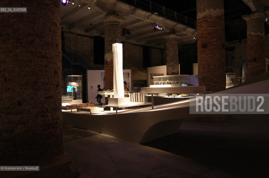 VENEZIA 09/09/04   - 9¡ MOSTRA INTERNAZIONALE DI ARCHITETTURA - BIENNALE ARCHITETTURA :  PROGETTI ESPOSI ALLE CORDERIE  ©Graziano Arici/Rosebud2 ARSENALE