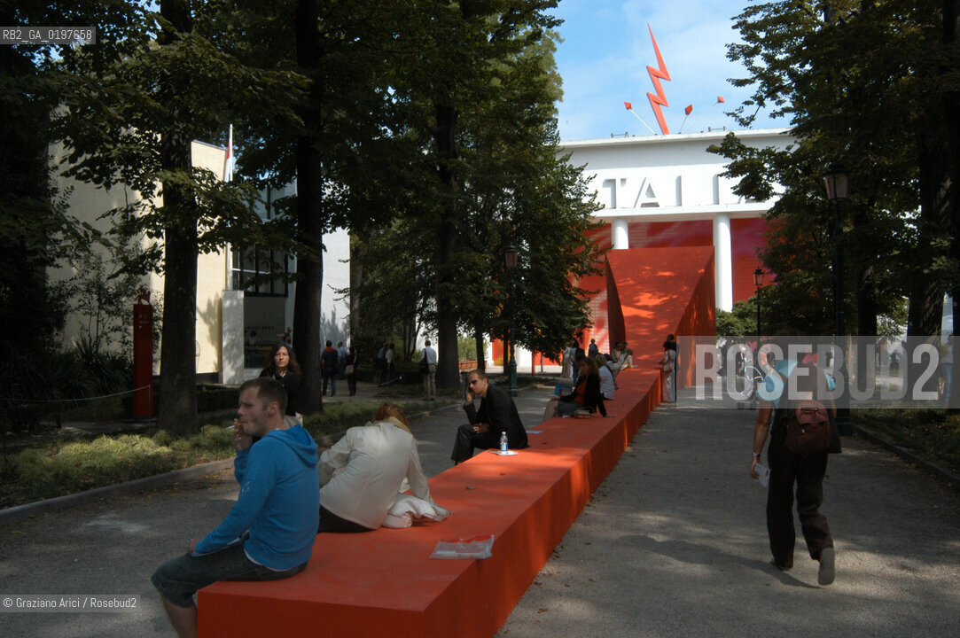 VENEZIA 09/09/04   - 9¡ MOSTRA INTERNAZIONALE DI ARCHITETTURA - BIENNALE ARCHITETTURA :  PADIGLIONE ITALIA ©Graziano Arici/Rosebud2