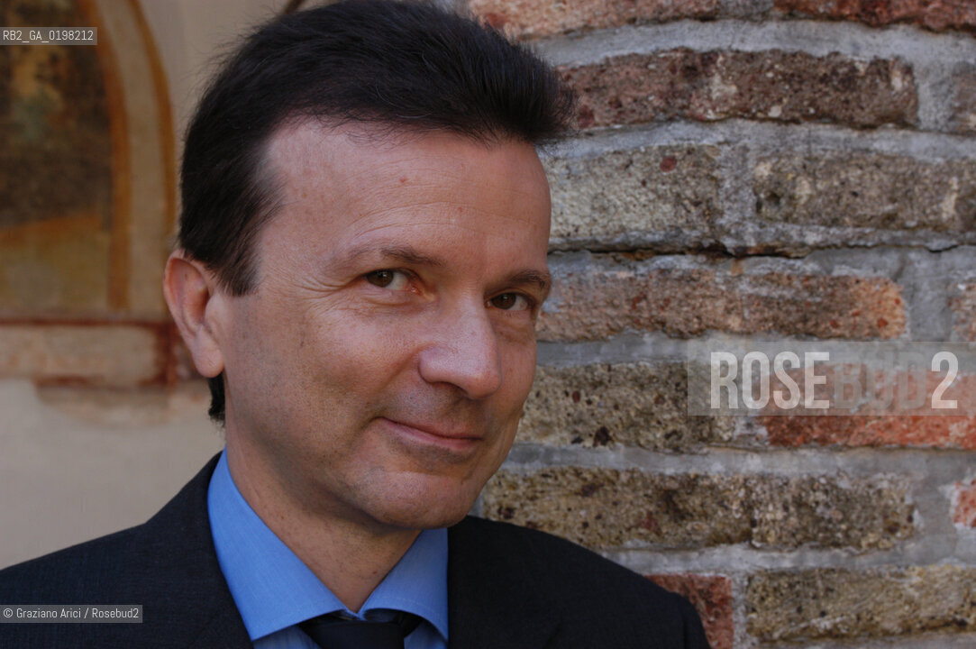 PORDENONE  IL CONDUTTORE TELEVISIVO E GIIORNALISTA ORESTE DE FORNARI - ©Graziano Arici/Rosebud2 TELEVISIONE