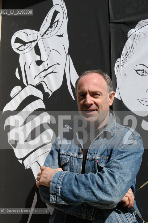 PORDENONE  IL DIEGNATORE DEI FUMETTI DI DIABOLIK EMANUELE BARISON - ©Graziano Arici/Rosebud2 COMICS