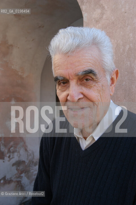 PORDENONE  LO STUDIOSO RENE GIRARD - © 20004 Graziano Arici/Rosebud2 LETTERATURA FILOSOFIA