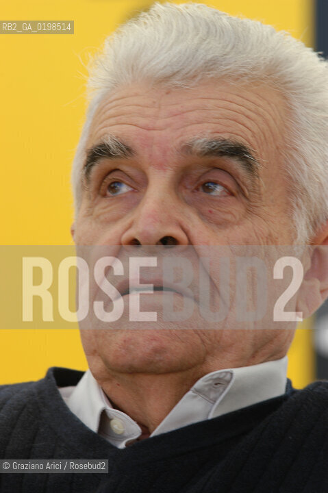 PORDENONE  LO STUDIOSO RENE GIRARD - © 20004 Graziano Arici/Rosebud2 LETTERATURA FILOSOFIA