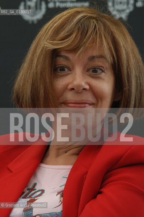 PORDENONE  LA GIORNALISTA E SCRITTRICE LOREDANA LIPPERINI  - © 20004 Graziano Arici/Rosebud2 LETTERATURA