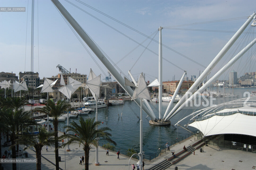 GENOVA IL PORTO VECCHIO, PROGETTO DELLARCHITETTO RENZO PIANO  © 2004 Graziano Arici/Rosebud2 ARCHITETTURA CONTEMPORANEA