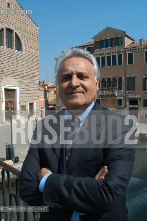 VENEZIA 18/04/05 - IL RETTORE DELLUNIVERISTA CA FOSCARI DI VENEZIA PIER FRANCESCO GHETTI ©Graziano Arici/Rosebud2