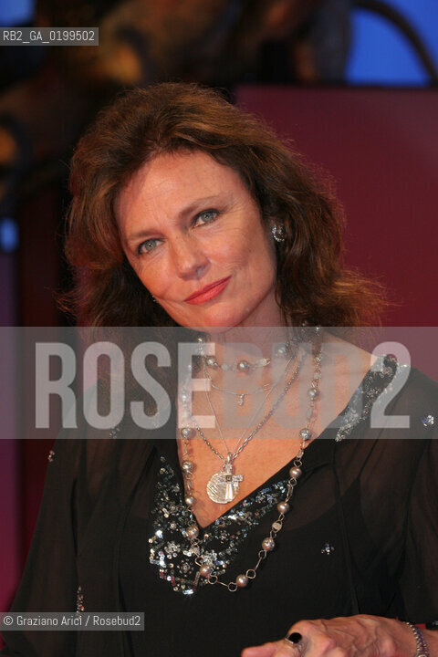 31_08_05 - 62 VENICE FILM FESTIVAL - FILM THE FINE ART OF LOVE - THE ACTRESS JAQUELINE BISSET.©Graziano Arici/Rosebud2