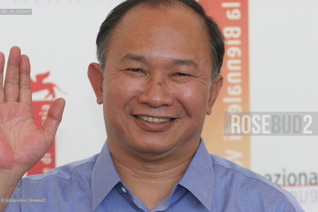 01_09_05 - 62 VENICE FILM FESTIVAL - FILM ALL THE INVISIBLE CHILDREN - THE DIRECTOR JOHN WOO.©Graziano Arici/Rosebud2