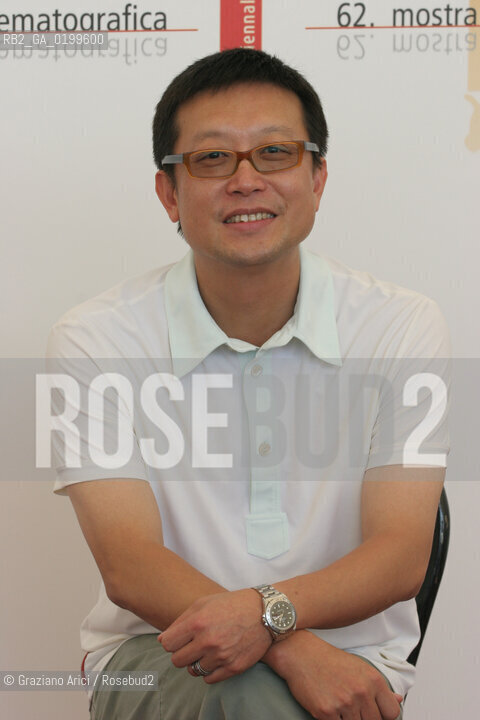 01_09_05 - 62 VENICE FILM FESTIVAL - FILM INITIAL D - THE DIRECTOR ANDREW LAU.©Graziano Arici/Rosebud2