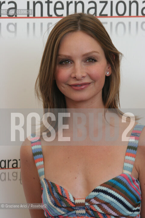 02_09_05 - 62 VENICE FILM FESTIVAL - FILM FRAGILE - THE ACTRESS CALISTA FLOCKHART.©Graziano Arici/Rosebud2