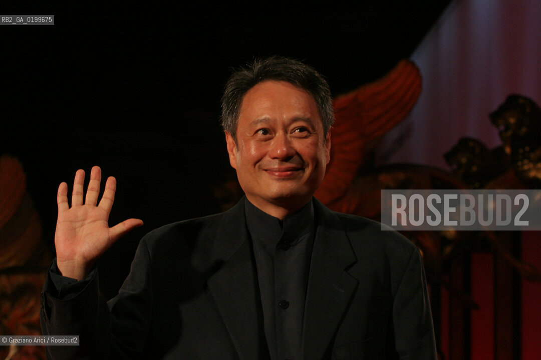02_09_05 - 62 VENICE FILM FESTIVAL - FILM BROKEBACK MOUNTAIN - PREMIERE/REDCARPET - THE DIRECTOR ANG LEE.©Graziano Arici/Rosebud2