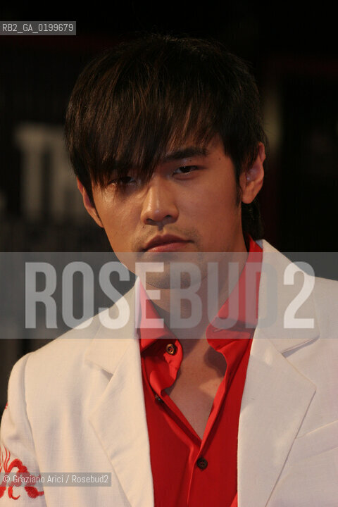 02_09_05 - 62 VENICE FILM FESTIVAL - FILM INITIAL D - PREMIERE/REDCARPET - .THE ACTOR JAY CHOU .©Graziano Arici/Rosebud2