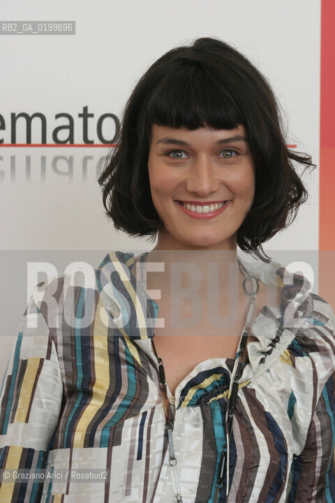 03_09_05 - 62 VENICE FILM FESTIVAL - FILM LES AMANTS REGULIERS - THE ACTRESS CLOTILDE HESME .©Graziano Arici/Rosebud2