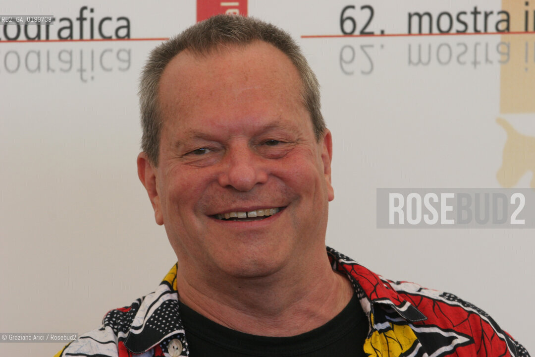 04_09_05 - 62 VENICE FILM FESTIVAL - FILM THE BROTHERS GRIMM - THE DIRECTOR TERRY GILLIAM.©Graziano Arici/Rosebud2