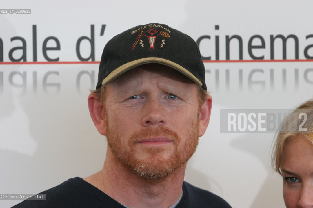 05_09_05 - 62 VENICE FILM FESTIVAL - FILM CINDERELLA MAN - THE DIRECTOR RON HOWARD.©Graziano Arici/Rosebud2