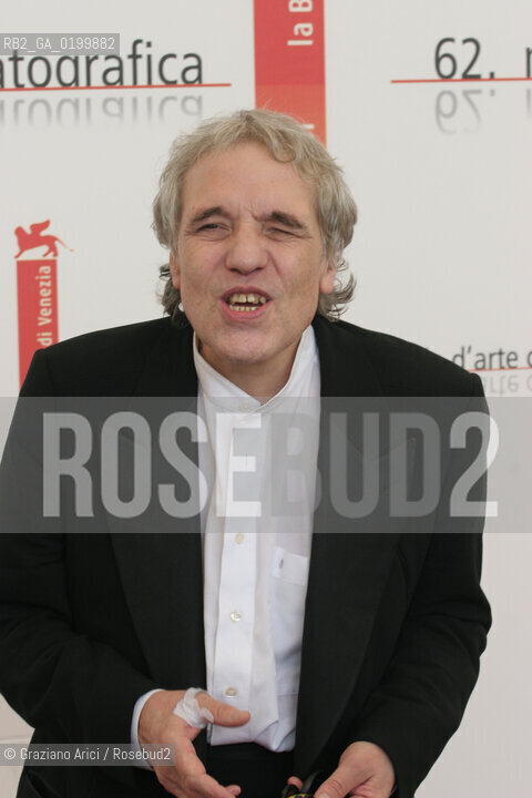 06_09_05 - 62 VENICE FILM FESTIVAL - FILM MARY - THE DIRECTOR ABEL FERRARA.©Graziano Arici/Rosebud2