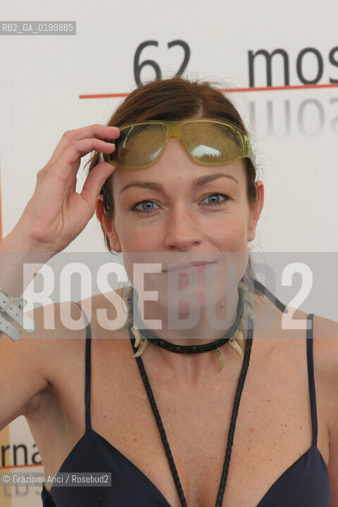 06_09_05 - 62 VENICE FILM FESTIVAL - FILM MARY - THE ACTRESS STEFANIA ROCCA..©Graziano Arici/Rosebud2